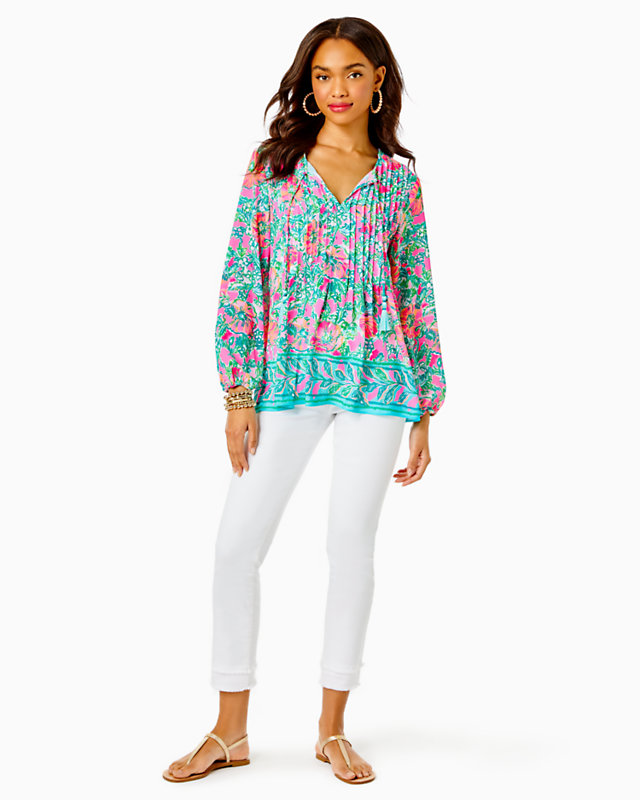 Marilina Tunic Top | Lilly Pulitzer Outlet | Lilly Pulitzer Outlet - LillypulitzerOutlets