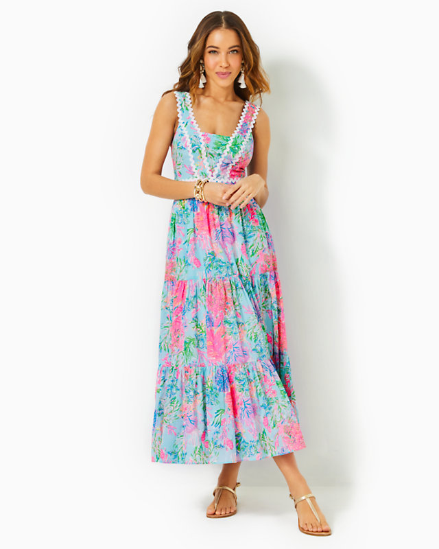 Pollie Midi Dress | Lilly Pulitzer Outlet - LillypulitzerOutlets