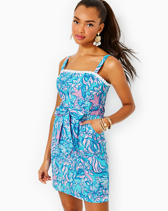 Kensington Stretch Cotton Dress | Lilly Pulitzer Outlet - LillypulitzerOutlets