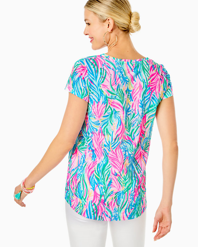 Etta Scoopneck Top | Lilly Pulitzer Outlet - LillypulitzerOutlets