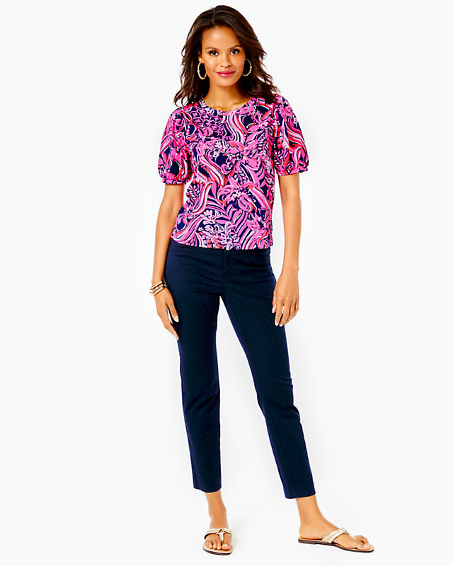 29" Kelly Textured Ankle Length Skinny Pant | Lilly Pulitzer Outlet - LillypulitzerOutlets