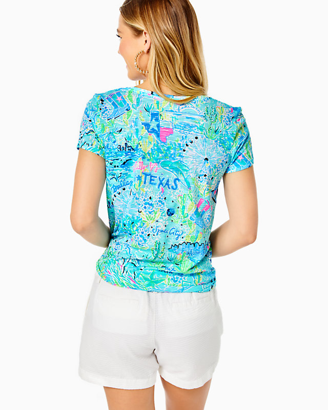 Etta V-Neck Top | Lilly Pulitzer Outlet | Lilly Pulitzer Outlet - LillypulitzerOutlets