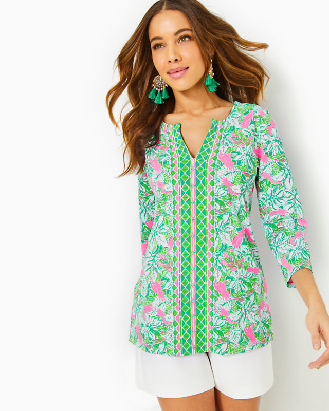 UPF 50+ Karina ChillyLilly Tunic Top | Lilly Pulitzer Outlet | Lilly Pulitzer Outlet - LillypulitzerOutlets