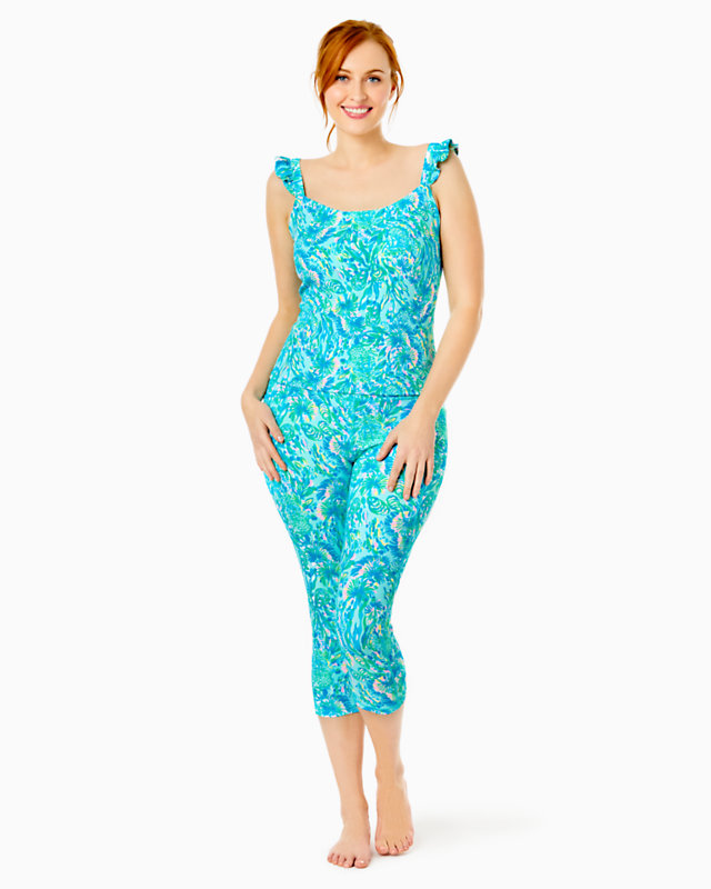 UPF 50+ Luxletic Maribo Bra Tank | Lilly Pulitzer Outlet - LillypulitzerOutlets
