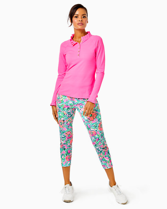 UPF 50+ Luxletic 25" Corso Crop Pant | Lilly Pulitzer Outlet - LillypulitzerOutlets