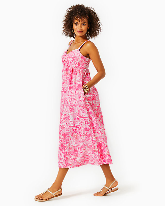 Azora Cotton Midi Dress | Lilly Pulitzer Outlet - LillypulitzerOutlets