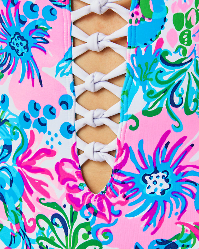 Isle Lattice One-Piece Swimsuit | Lilly Pulitzer Outlet - LillypulitzerOutlets