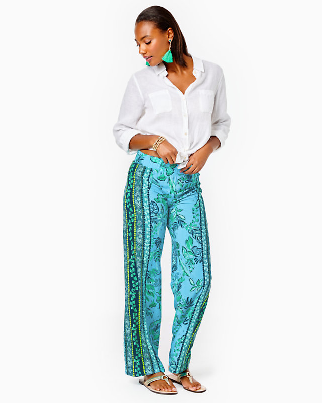 32" Bal Harbour Palazzo Pant | Lilly Pulitzer Outlet - LillypulitzerOutlets