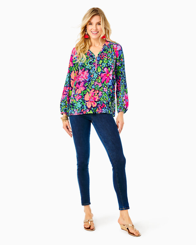 Elsa Silk Top | Lilly Pulitzer Outlet - LillypulitzerOutlets
