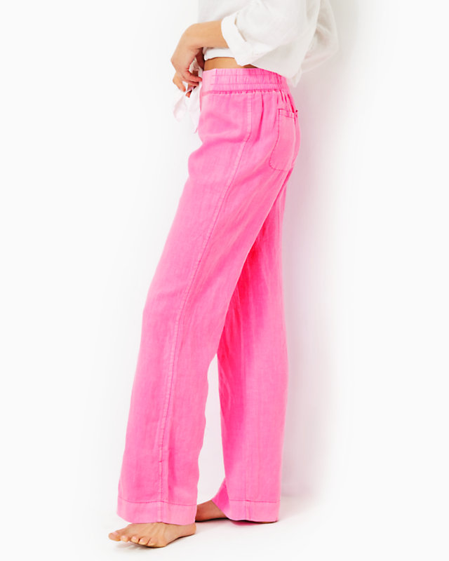 32" Deri Linen Palazzo Pant | Lilly Pulitzer Outlet - LillypulitzerOutlets