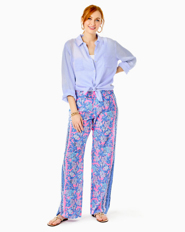 32" Bal Harbour Palazzo Pant | Lilly Pulitzer Outlet - LillypulitzerOutlets
