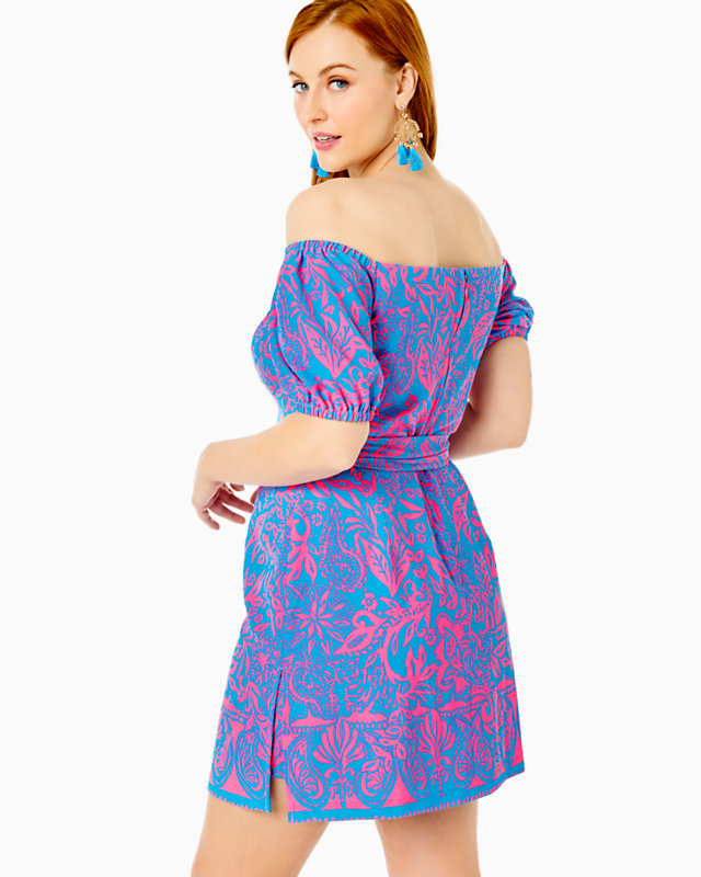 Jada Off-The-Shoulder Romper | Lilly Pulitzer Outlet - LillypulitzerOutlets