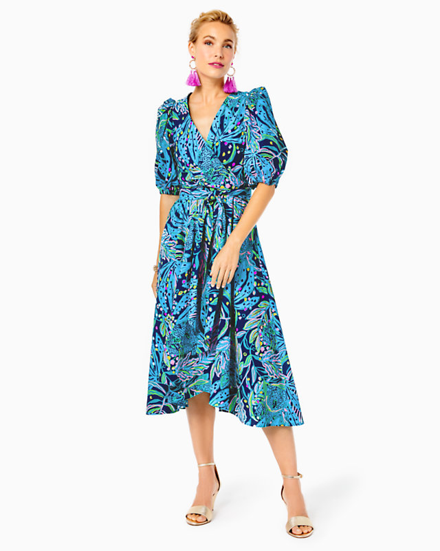 Juney Midi Dress | Lilly Pulitzer Outlet - LillypulitzerOutlets
