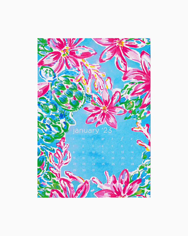 2023 Desk Calendar - 12 Month | Lilly Pulitzer Sale | Lilly Pulitzer Outlet - LillypulitzerOutlets