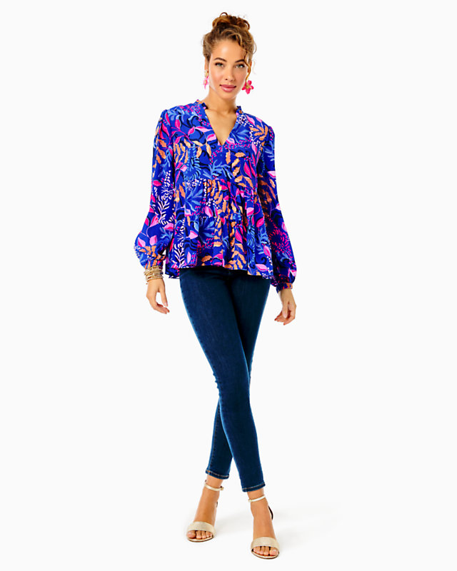 Sarita Silk Top | Lilly Pulitzer Outlet | Lilly Pulitzer Outlet - LillypulitzerOutlets