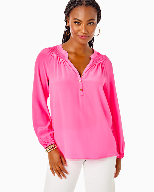 Elsa Silk Top | Lilly Pulitzer Outlet | Lilly Pulitzer Outlet - LillypulitzerOutlets