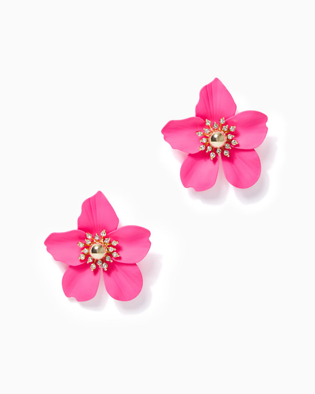 Oversized Orchid Earrings | Lilly Pulitzer Sale | Lilly Pulitzer Outlet - LillypulitzerOutlets