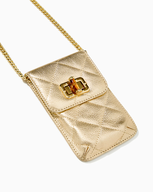 Quilted Lindley Leather Phone Crossbody | Lilly Pulitzer Sale | Lilly Pulitzer Outlet - LillypulitzerOutlets