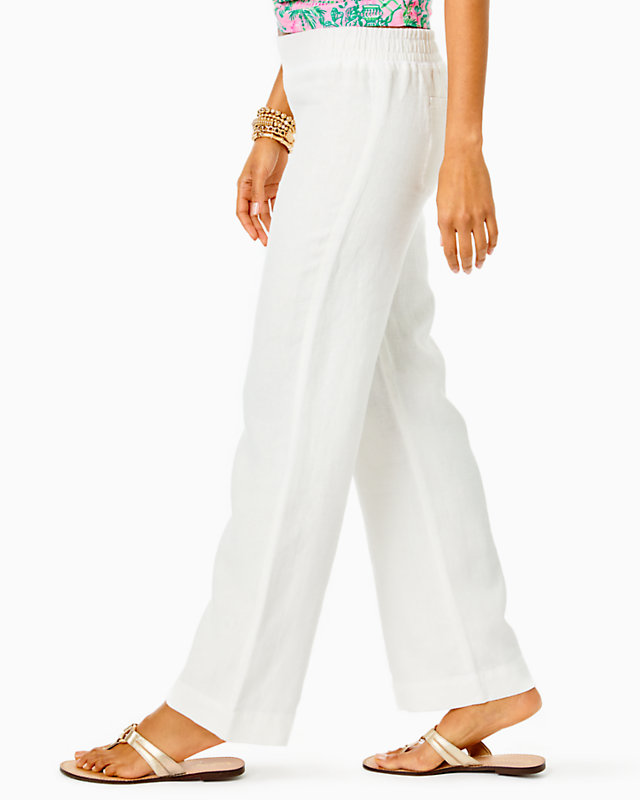 31" Deri Linen Palazzo Pant | Lilly Pulitzer Outlet - LillypulitzerOutlets