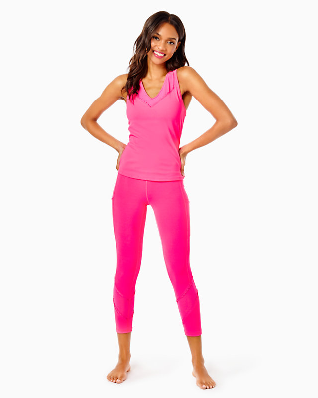 UPF 50+ Luxletic 24" South Beach High Rise Midi Legging | Lilly Pulitzer Outlet | Lilly Pulitzer Outlet - LillypulitzerOutlets