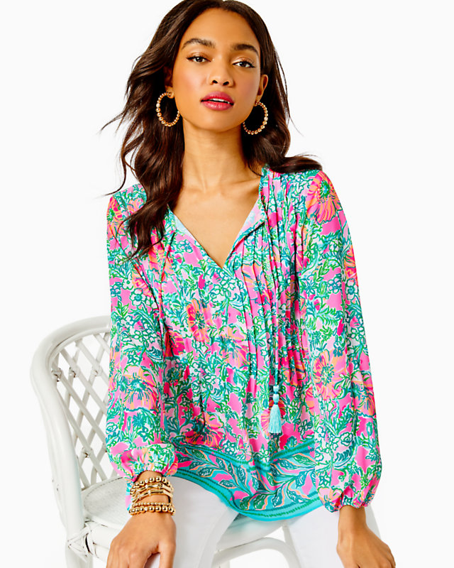 Marilina Tunic Top | Lilly Pulitzer Outlet | Lilly Pulitzer Outlet - LillypulitzerOutlets