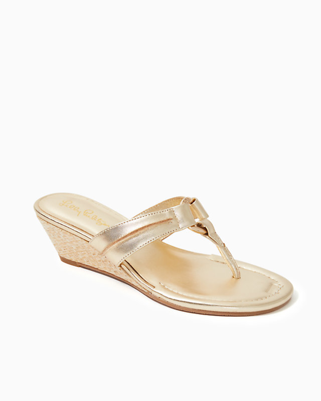 McKim Wedge Sandal | Lilly Pulitzer Sale | Lilly Pulitzer Outlet - LillypulitzerOutlets