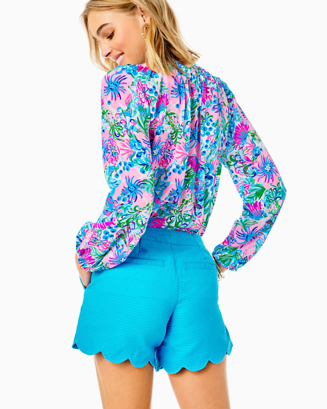 5‘’ Buttercup Scallop Hem Short | Lilly Pulitzer Outlet - LillypulitzerOutlets