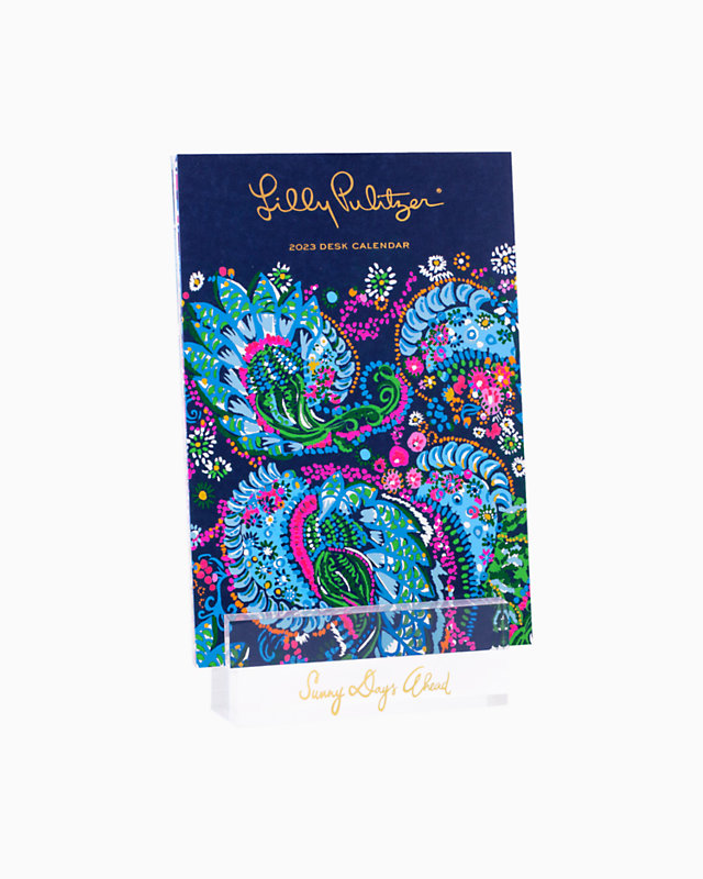 2023 Desk Calendar - 12 Month | Lilly Pulitzer Sale | Lilly Pulitzer Outlet - LillypulitzerOutlets