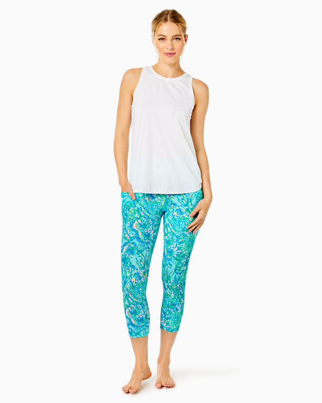 UPF 50+ Luxletic 21" South Beach High Rise Crop Legging | Lilly Pulitzer Outlet - LillypulitzerOutlets