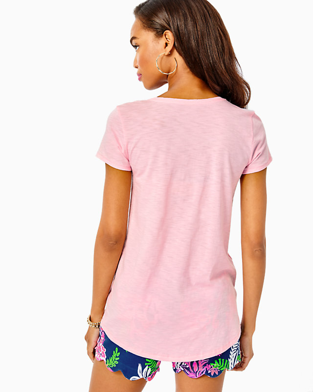 Etta V-Neck Top | Lilly Pulitzer Outlet | Lilly Pulitzer Outlet - LillypulitzerOutlets