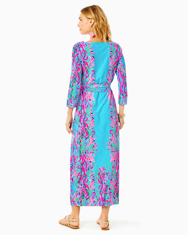 UPF 50+ Carabella Chillylilly Midi Dress | Lilly Pulitzer Outlet - LillypulitzerOutlets