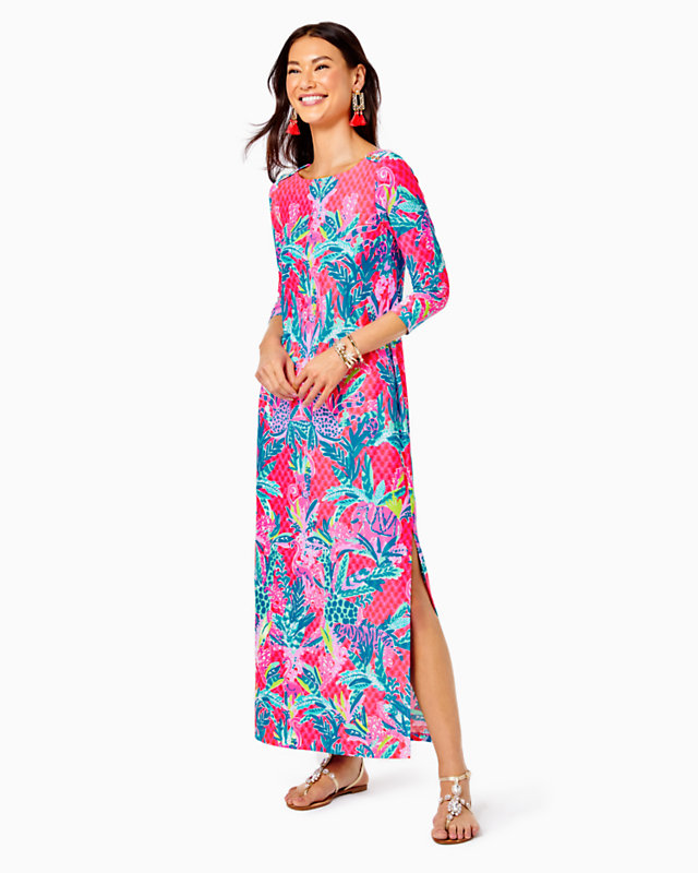 UPF 50+ ChillyLilly Seralina Maxi Dress | Lilly Pulitzer Outlet - LillypulitzerOutlets