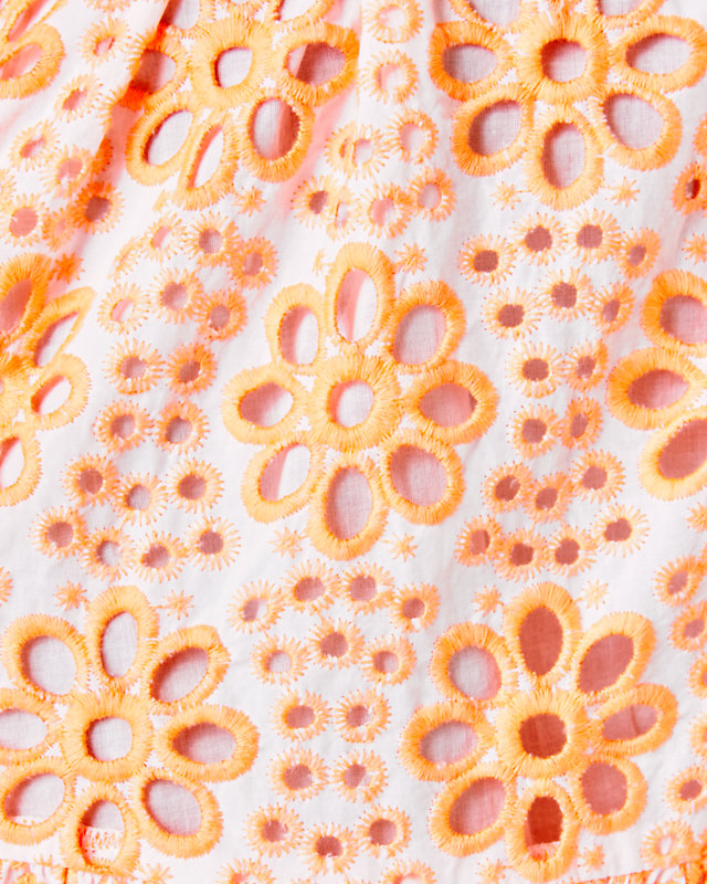 Kerrigan Elbow Sleeve Eyelet Dress | Lilly Pulitzer Outlet - LillypulitzerOutlets