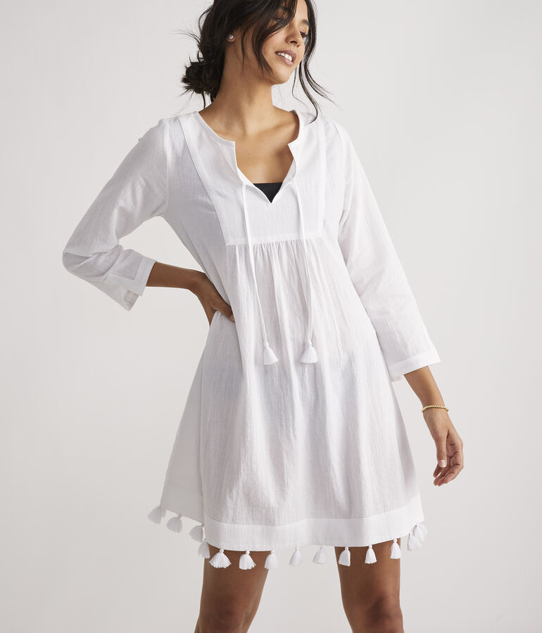 Tassel Tunic Cover-Up - LLBeanoutlets