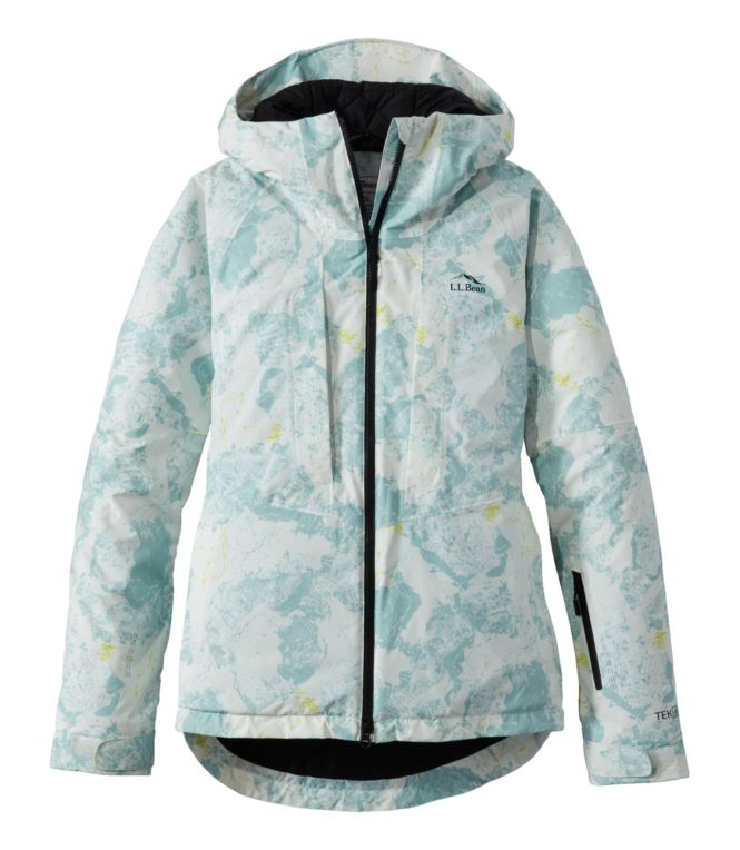 Women's Wildcat Waterproof Ski Jacket, Print - LLBeanoutlets