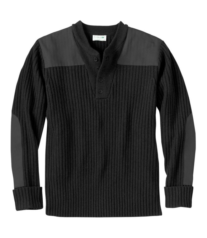 Men's Commando Sweater, Henley - LLBeanoutlets