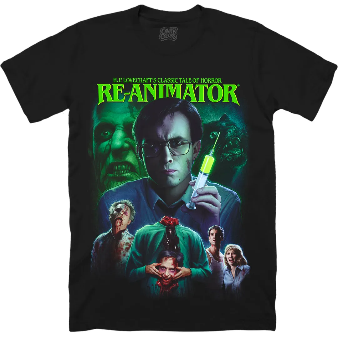 RE-ANIMATOR: CLASSIC TALE OF HORROR - T-SHIRT - LLBeanoutlets