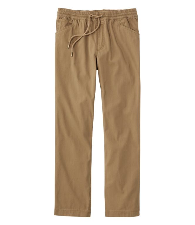 Men's BeanFlex? Canvas Pants, Pull-On, Standard Fit, Straight Leg - LLBeanoutlets