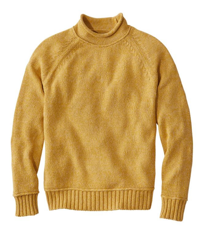 Men's Signature Organic Cotton Rollneck Sweater - LLBeanoutlets