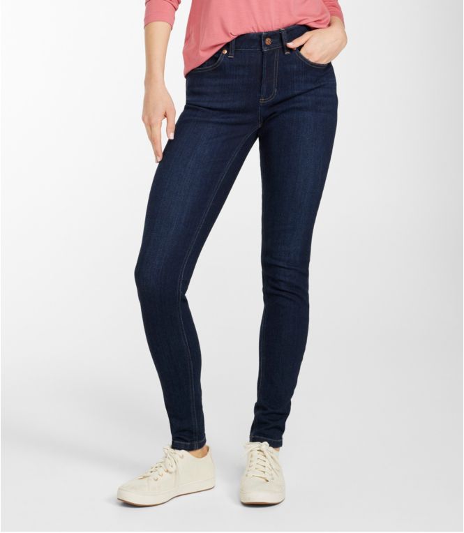 Women's BeanFlex? Jeans, Mid-Rise Skinny-Leg - LLBeanoutlets