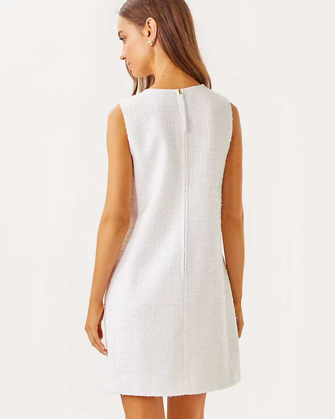 Edita Boucle Shift Dress - LLBeanoutlets