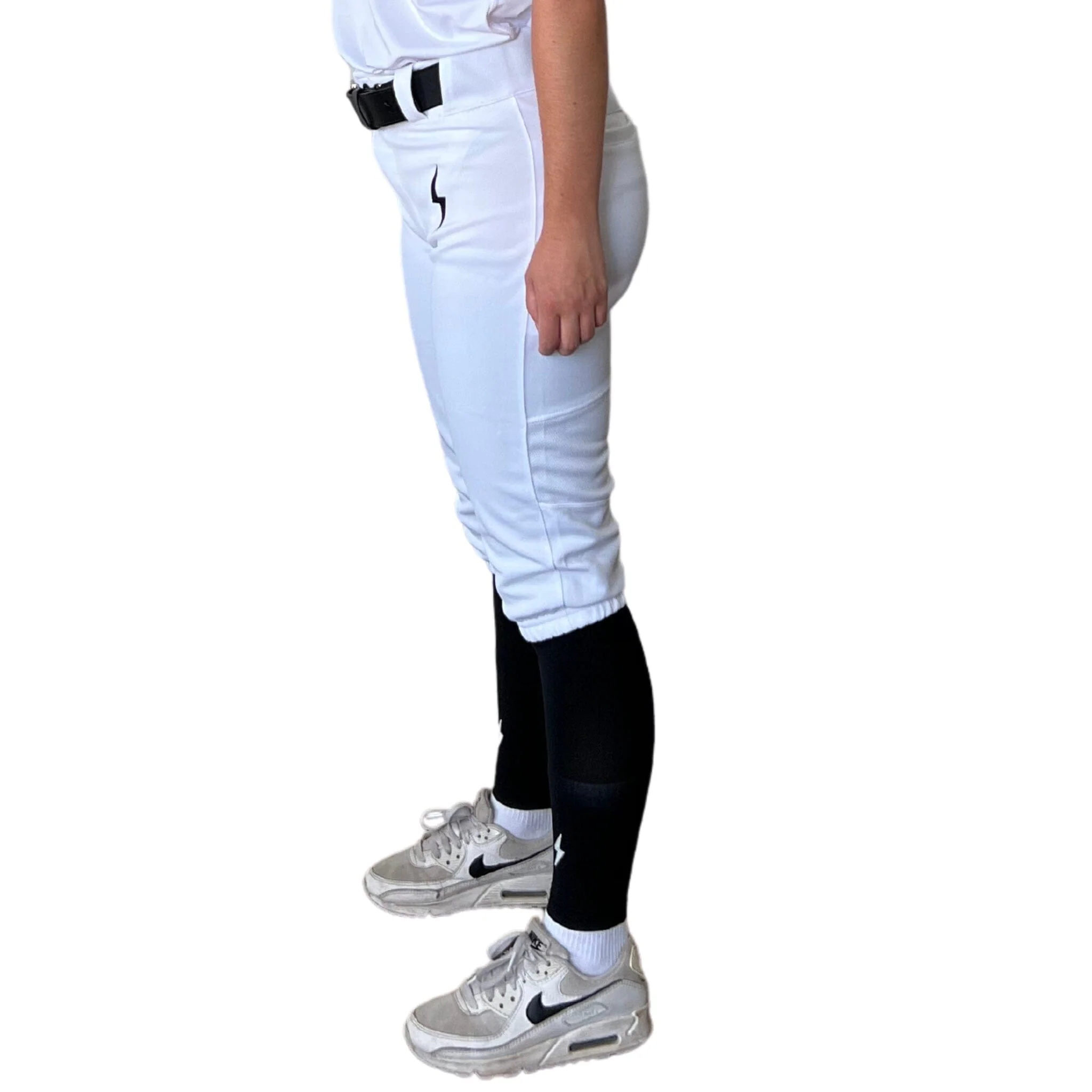 BRUCE BOLT Premium Pro Softball Knicker - WHITE - LLBeanoutlets