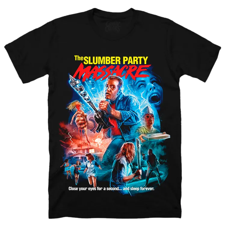 THE SLUMBER PARTY MASSACRE - T-SHIRT - LLBeanoutlets