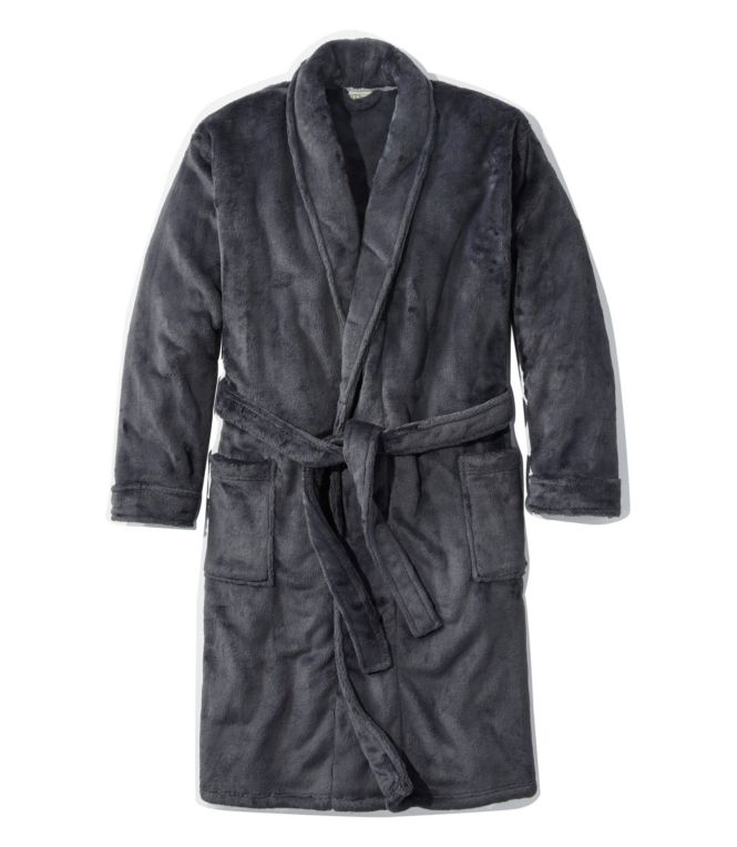 Men's Wicked Plush Robe - LLBeanoutlets