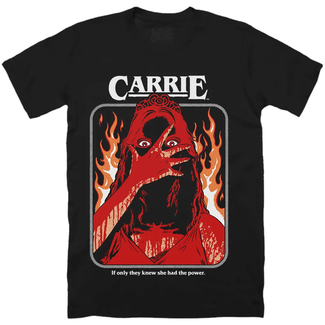 CARRIE - HORROR NOVEL T-SHIRT - LLBeanoutlets