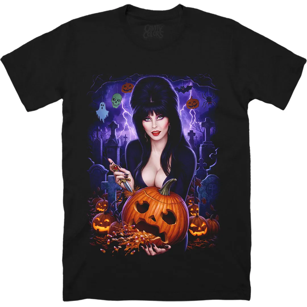 ELVIRA: QUEEN OF HALLOWEEN - T-SHIRT - LLBeanoutlets