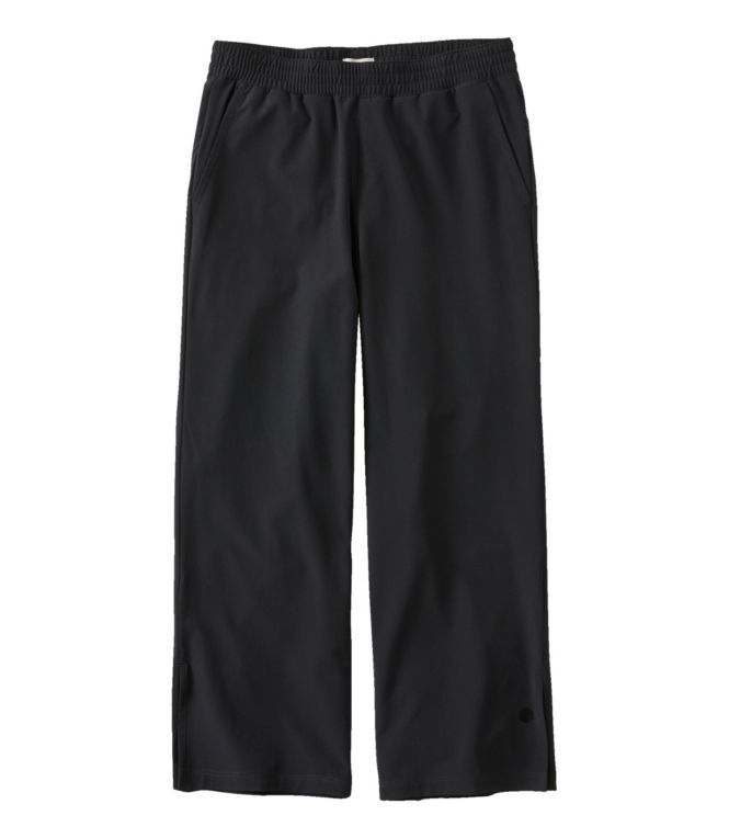 Women's VentureStretch Pants, Wide-Leg Crop - LLBeanoutlets