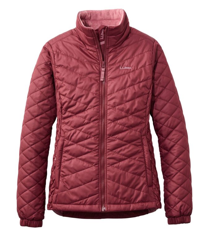 Women's Fleece-Lined Primaloft Jacket - LLBeanoutlets