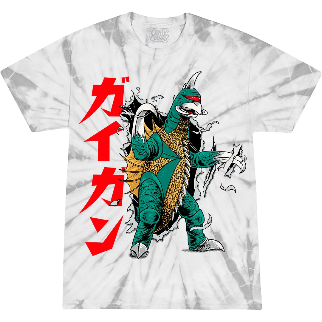 RETRO GIGAN - T-SHIRT (METALLIC TIE DYE) - LLBeanoutlets