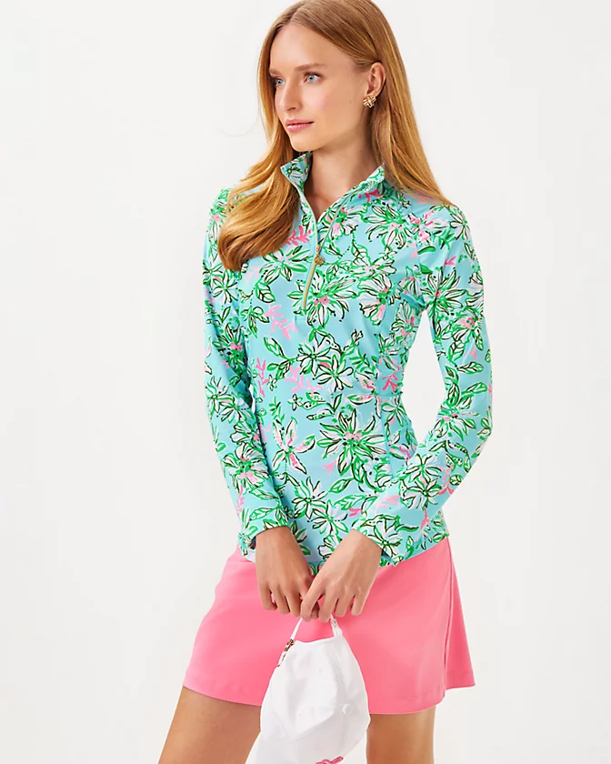 UPF 50+ Luxletic Justine Pullover - LLBeanoutlets